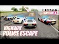 Forza Horizon 4 - Highway Police Escape! (w/rewind mode)