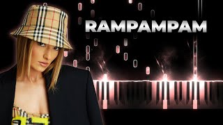 Minelli Rampampam karaoke piano - Рам пам пам караоке