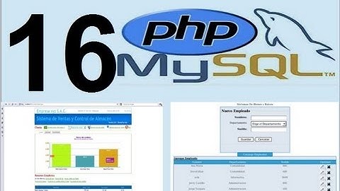 video 16 -Curso de PHP y MysQL- Estructura de Control: while