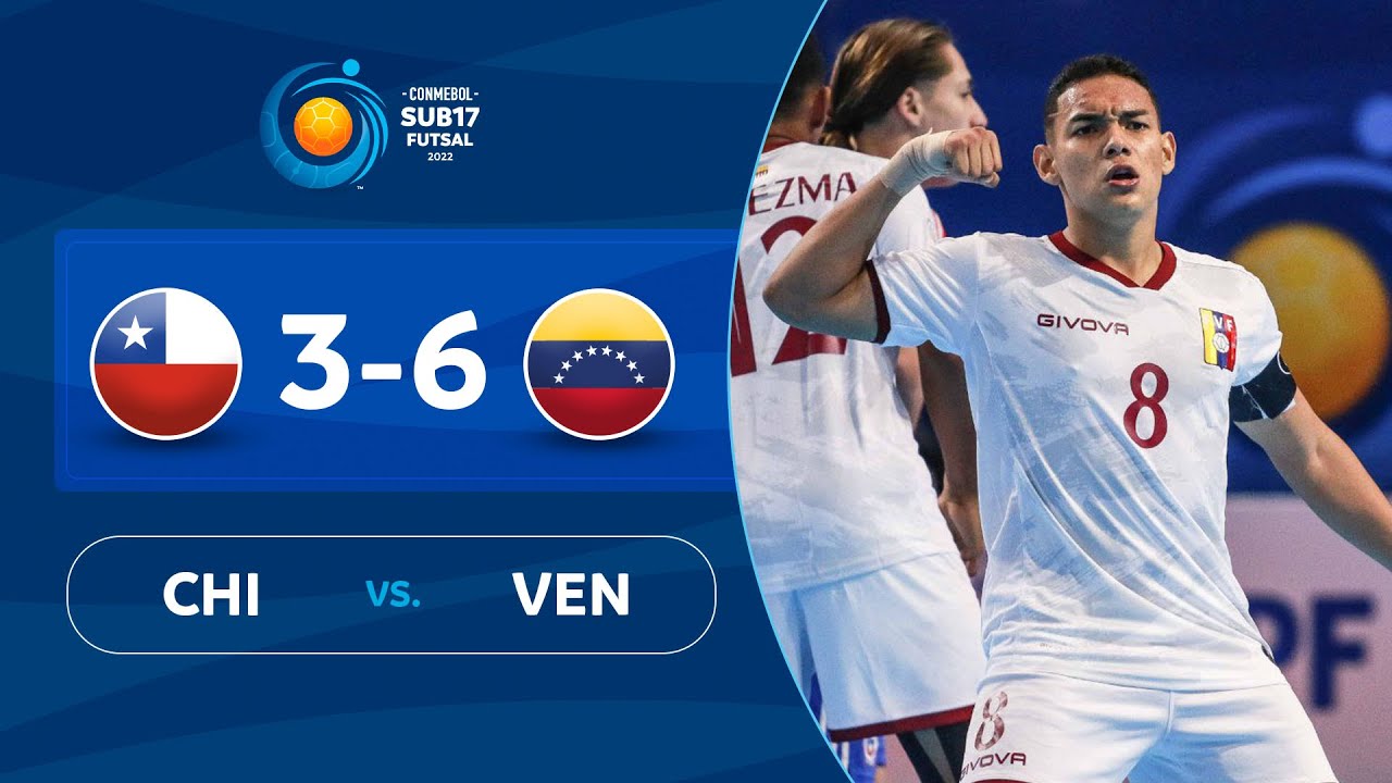 CHILE vs. VENEZUELA [36] RESUMEN CONMEBOL Sub17FS 2022 YouTube