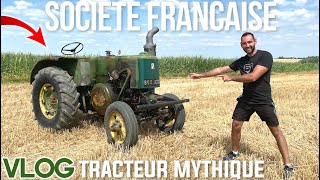 LE TRACTEUR LE PLUS COMPLIQUÉ À DÉMARRER !!! 😵 (Société Française) - Vlog