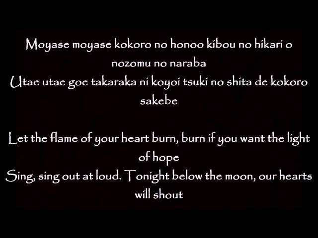 Naruto Shippuden Ending 29 - Flame - Dish Lyrics + English Translation class=