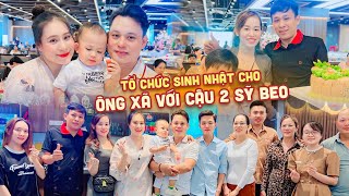 Bé Trâm có bầu tập 2, tổ chức sinh nhật cho Ông xã với Cậu 2 Sỹ Beo luôn, quà là em bé đáng yêu