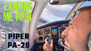 Flying a Piper Warrior