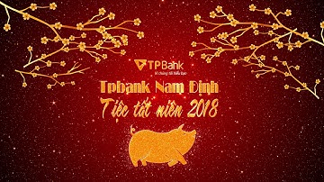 TPBank Nam Định backdrop tiệc tất niên