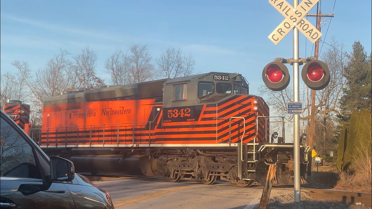 PN L160 W Orvilla Rd Railroad Crossing Hatfield PA YouTube