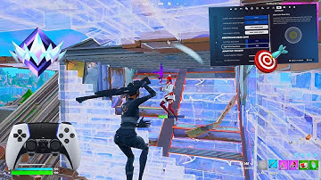 NEW Best Controller SETTINGS For Reload + Aimbot Sensitivity For Console (Fortnite Tutorial)