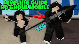 [Ro Ghoul Mobile] Leveling Guide (CCG) 2022  *NEW