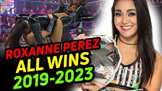 WWE NXT Roxanne Perez - Every win's in Career in single match | 2019 - 2023