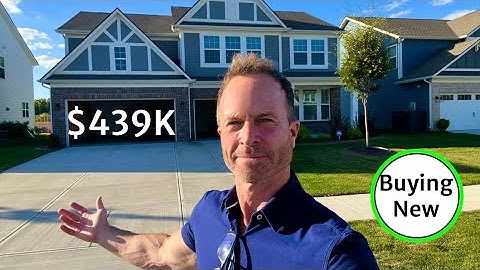 ASMR Close Up Whisper: $439K Pendleton Home Tour + New vs  Existing Home Buying Guide 🏡 Indiana 202
