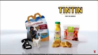 Mcdonalds Happy Meal The Adventures Of Tintin