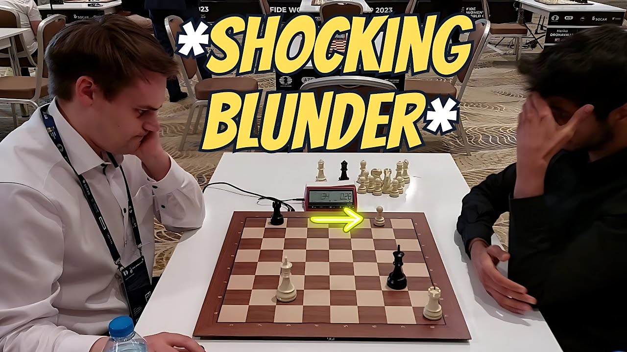 Bitter End for Bluebaum vs Vidit.#offbeatgambits