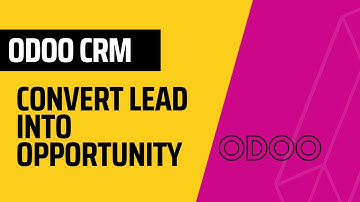 Lead conversion | Lead to opportunity | Odoo CRM
