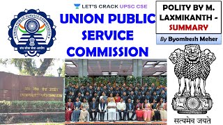 L5: Union Public Service Commission | Indian Polity Series | UPSC CSE/IAS 2021 | Byomkesh Meher