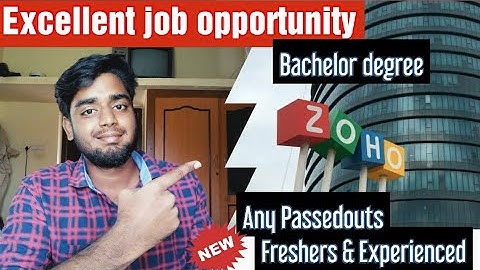 Zoho Offcampus drive 2021 | Bachelor degree - Software Developer | how to apply?| simply jpr