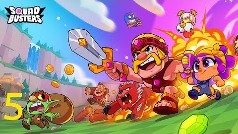 Squad busters gameplay (part 5).                          In this video we unlocked new character.