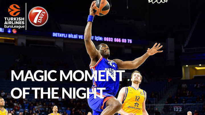 7DAYS Magic Moment of the Night: Bryant Dunston, Anadolu Efes Istanbul
