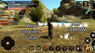 The wolf - Throwing Skills After 11 Days..|| [ Properly R.IP] ||..