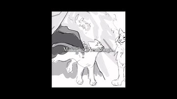 His obsession started when she was a KIT. // Thistleclaw & Spottedleaf Warrior Cats edit // #edit