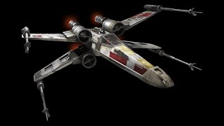 Звёздный истребитель T-65 X-Wing на (гейропе)раздает люлей