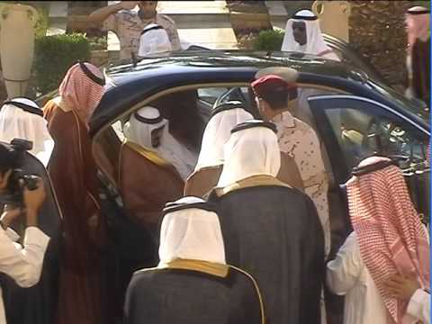 زيارة الامير سلطان بن عبدالعزيز والملك سلمان بيت ابناء مبارك الحساوي بالكويت