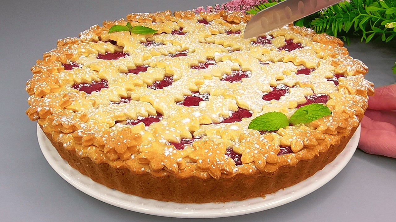 Шедевр! Это самый вкусный КЛУБНИЧНЫЙ ПИРОГ🍓 по рецепту моей мамы!