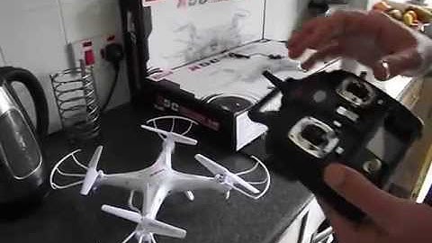 Syma X5C Drone Quadcopter - Flight and Review