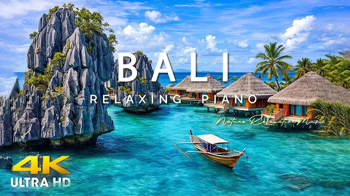 FLYING OVER BALI (4K UHD) – Soothing Music Along With Beautiful Nature Video - 4K Video ULTRA HD