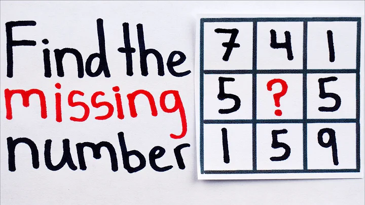 Can You Solve these 5 Missing Number Puzzles?