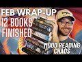 Feb wrapup  reading chaos the mood reading took over  a new favorite