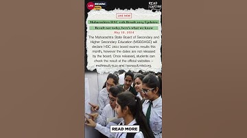 Maharashtra HSC 12th Result 2024 Updates: Result not today, here’s what we know