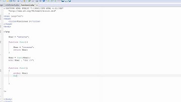 Variables Globales - Curso de PHP - Capacity