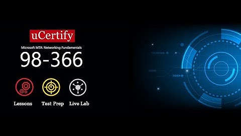 Microsoft MTA 98-366 Exam Training -uCertify