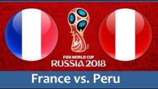 بث مباشر لمباراة فرنسا وبيرو live fullscren - france vs pérou