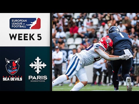 Hamburg Sea Devils @ Paris Musketeers | Highlights | Week 5 | Season 2023