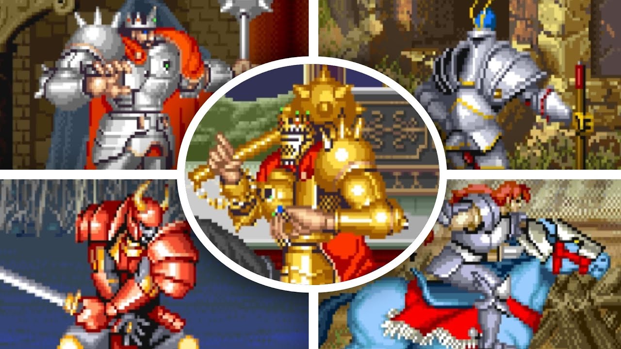 Knights of the Round (ARCADE) // ALL BOSSES - No Commentary - YouTube