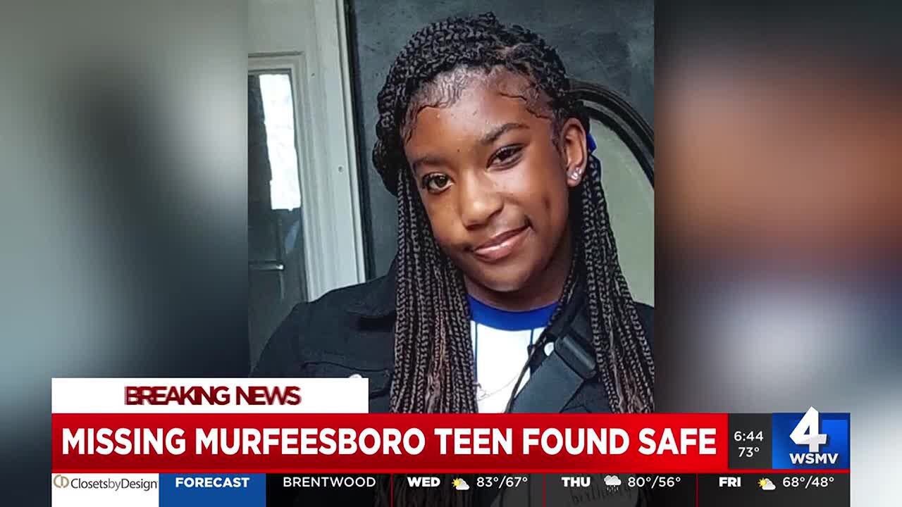 Missing Murfreesboro teen found safe - YouTube