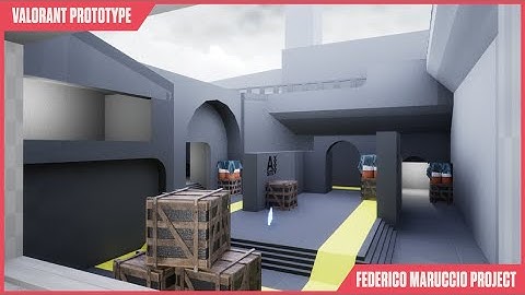 VALORANT Prototype Trailer | Personal Level Design Project | Federico Maruccio