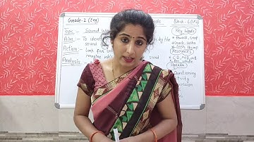 Grade - 2 English 29 /07/2020 Block - 6 Lesson - 2(Sound Words)