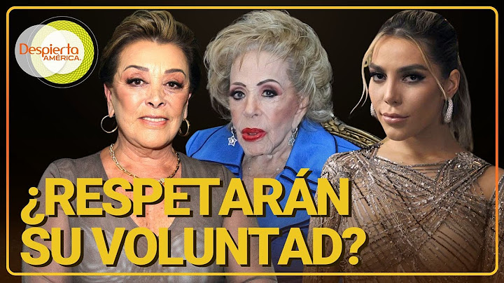 Sylvia Pasquel habla del testamento de Silvia Pinal y si llamarán a Frida Sofía | Despierta América