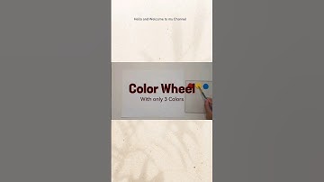 Color Theory | 9 new colors with only 3 colors #colortheory #colormixing #colorwheel