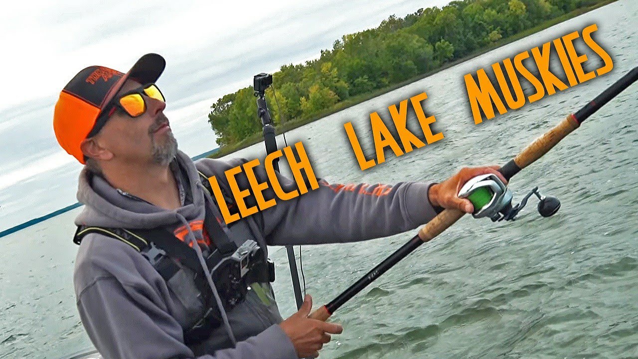 Leech Lake MN Musky Fishing - YouTube