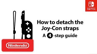 Nintendo Switch How-To Series: How to Detach the Joy-Con Straps