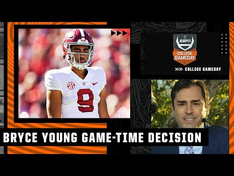 Alabama's bryce young is a game-time decision vs. Texas a&m  - pete thamel | college gameday