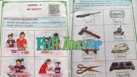 ||class 2nd EVS|| lesson -9 My safety||#education #class2 #class2evs