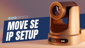 PTZOptics Move SE IP Setup