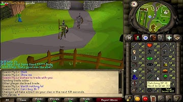 Oldschool Runescape 2007 - Nice little clue scroll prize + Progress video #2