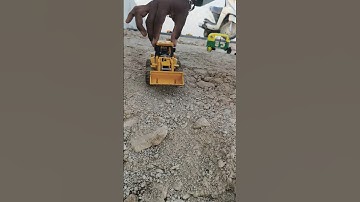RC Bulldozer and Remote control Excavator🔥#‎⁨@Nazib_Ke_Toys⁩ 
