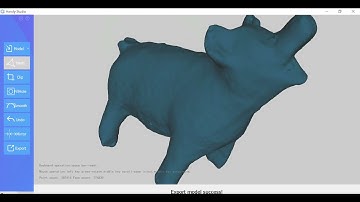 Revopoint POP II Scan of a Tiny Pig Less Than 30x30x30mm