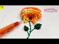 Most Glamorous Embroidery Flower Design / Embroidery Designs / Hand Embroidery Work Designs